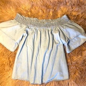 Womens off the shoulder blouse